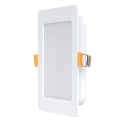 Pannello LED da incasso, quadrato 12W, 4000K, 220-240V AC