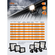 LED SLIM прожектор с датчик за движение 50W, 4000K, 220-240V AC, IP44