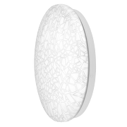 Plafonnier LED décoratif 12W, 4000K, 220-240V AC, lumière neutre, cercle, IP20