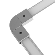 Комплект ъглови конектори за алуминиев профил APK207-2бр.