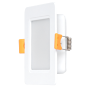 LED панел за вграждане, квадрат, 5W, 4000K, 220-240V AC, неутрална светлина