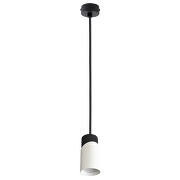 Lámpara suspendida, GU10, 220-240V AC,blanco/negro