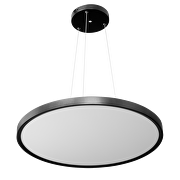 LED Slim ceiling lamp, black, 40W, 3000K/4000K/6000K, 220V-240V AC, IP20