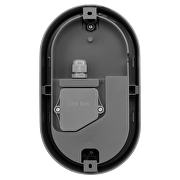 LED Deckenleuchte Ellipse, grau, 15W, 4000K, 220-240V AC, IP65