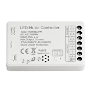 Controller musicale RF per illuminazione LED RGB/RGBW 16А, 5-24V DC