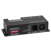 DMX RF ελεγκτής για RGB/RGBW LED φωτισμός, 32А, 12-24V DC, IP20