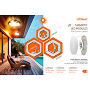 Magnetic LED module for ceiling lamps 24W, 4000K, 220V-240V AC