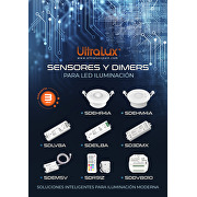 Sensor de microondas, dimable, 0/1-10V, 100-240V AC, 4A