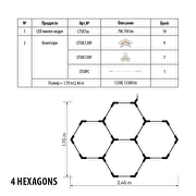 LED modular linear fixture 7W, 6000K, 220-240 V AC, 270° 700lm, IP20