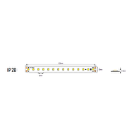 Profesionalna LED traka sa strujnim stabilizatorom 7.5W/m, 4200K, 48V DC, 112 LEDs/m, SMD2835, 10m, IP20