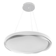 LED dimmbare CCT Deckenleuchte mit Fernbedienung weiß, max.72W, 3000K-6000K, 220-240V AC, rund, IP20