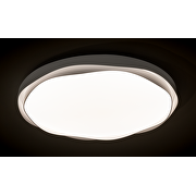 LED dimmbare CCT Deckenleuchte mit Fernbedienung weiß, max.72W, 3000K-6000K, 220-240V AC, rund, IP20