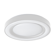 Plafonnier LED CCT à intensité variable avec télécommande, blanc, max. 72 W, 3 000 K-6 000 K, 220-240 V AC, rond, IP20