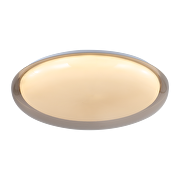LED dimmable CCT ceiling lamp with remote control, smoky quartz, max.72W, 3000K-6000К, 220-240V AC, round, IP20