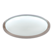 LED dimmable CCT ceiling lamp with remote control, smoky quartz, max.72W, 3000K-6000К, 220-240V AC, round, IP20