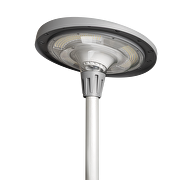 Solar LED garden lamp with remote and Bluetooth control, 20W max., 3500K/6500K/RGB, ∅78, 140°, IP65