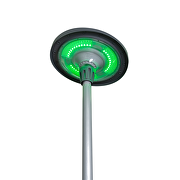 Lampe de jardin solaire LED avec télécommande et contrôle Bluetooth, 20W max., 3500K/6500K/RGB, ∅78, 140°, IP65