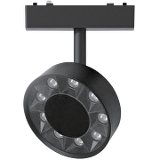 LED magnetic smart spot light, round 9W, CCT, 48V DC