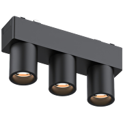 LED magnetic smart spot light, triple, 3x2W, CCT, 48V DC