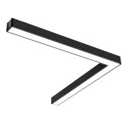 LED magnetic smart linear lighting fixture 2x10W, CCT, 48V DC