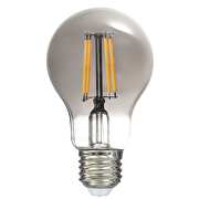 Ampoule à filament LED fumée, A60, 5W, E27, 1800K, 220-240V AC, ambre