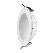 LED луна с индиректна светлина 12W, 2700K, 220-240V AC, топла светлина, кръг
