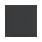 RF ασύρματος κινητικός διακόπτης, διπλού καναλιού, IP65, μαύρο