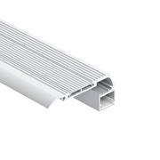 Алуминиев профил за LED лента, 2м, за стъпала