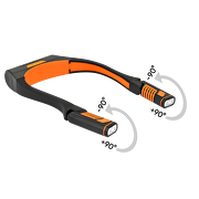 LED neck light 4W, max 500 lm, 6000К, 5V DC, Li-Ion 3.7 V DC 2600 mAh, IP65