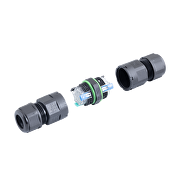 Wasserdichter L16-Schnellstecker, 3-polig, 16 A, IP68, 1 Stück