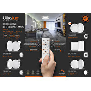 Plafoniera LED dimmerabile CCT con telecomando, max. 72W, 3000K-6500К