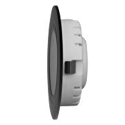 Mini LED downlight for building-in round 4W, 4200K, 220-240V AC, IP44, black
