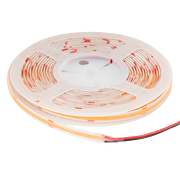 Striscia LED flessibile professionale 10W/m, 3000K, 24V DC, 320 LEDs/m, COB, IP65
