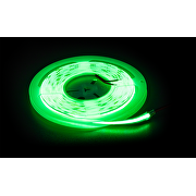 Professional LED strip 11W/m, green, 24V DC, 480 LEDs/m, COB, IP20