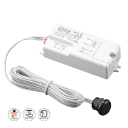 Sensore di movimento/porta 2 in 1, 500W/200W, 5cm, IP20