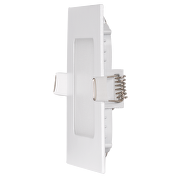 Panneau LED encastrable, carré, 6W, 4200K, 220-240V AC, lumière neutre