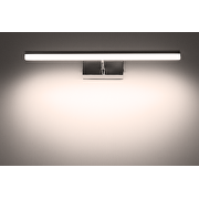 LED осветително тяло за баня, 8W, 4200K, 220-240V AC, хром, IP44