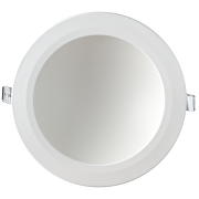 LED луна с индиректна светлина 20W, 4200K, 220-240V AC, неутрална светлина, кръг