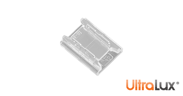 Конектор за едноцветна LED лента 8мм 5бр. в пакет. K8SC | Ultralux