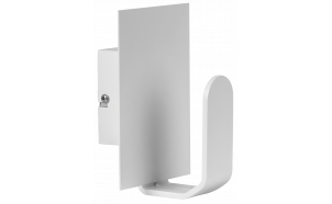 Indirect LED wall lighting fixture 3.5W, 4200K, 220-240V АC, white