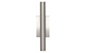 LED осветително тяло за стена, 2x3W, 3000K, 220-240V АC, IP65, сатиниран никел
