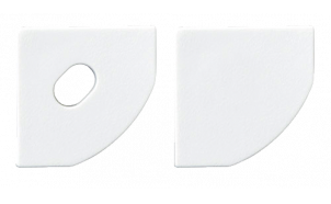 Jeu de bouchons pour profilé aluminium APN205 - 2 pcs.
