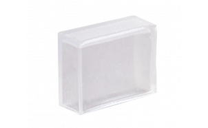 Cappuccio in silicone per striscia LED, 12mm, IP67, 10pz./conf.
