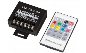 RF controller for RGB LED lighting 240W, 20A, 12-24V DC