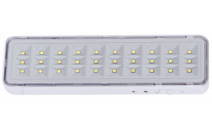 LED Lighting fixture with built-in battery 2W, 6500K, IP20