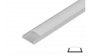 Aluminijski profil za LED traku, fleksibilan, 2 m