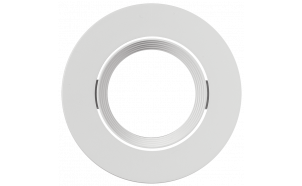 Cornice downlight da soffitto per incasso a basso abbagliamento, GU10, rotonda, mobile, IP20