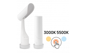 Ricaricabile Lampada da tavolo LED dimmerabile, 7W