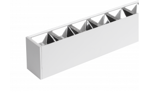 LED linear lighting fixture UGR<19, white, 1.2m, 40W, 4200K, 220-240VAC, IP20