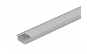 Ugradbeni aluminijski profil za LED traku, plitki, 3m